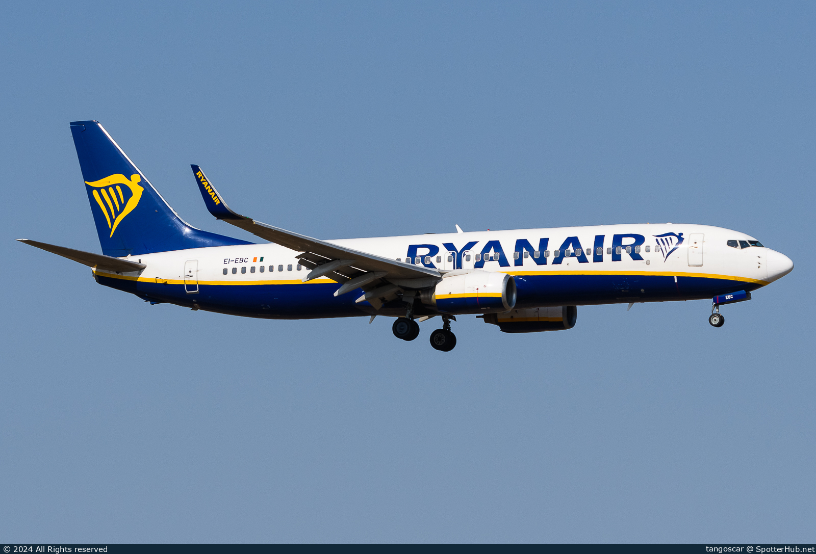 Photo of EI-EBC - Boeing 737-8AS operated by Ryanair