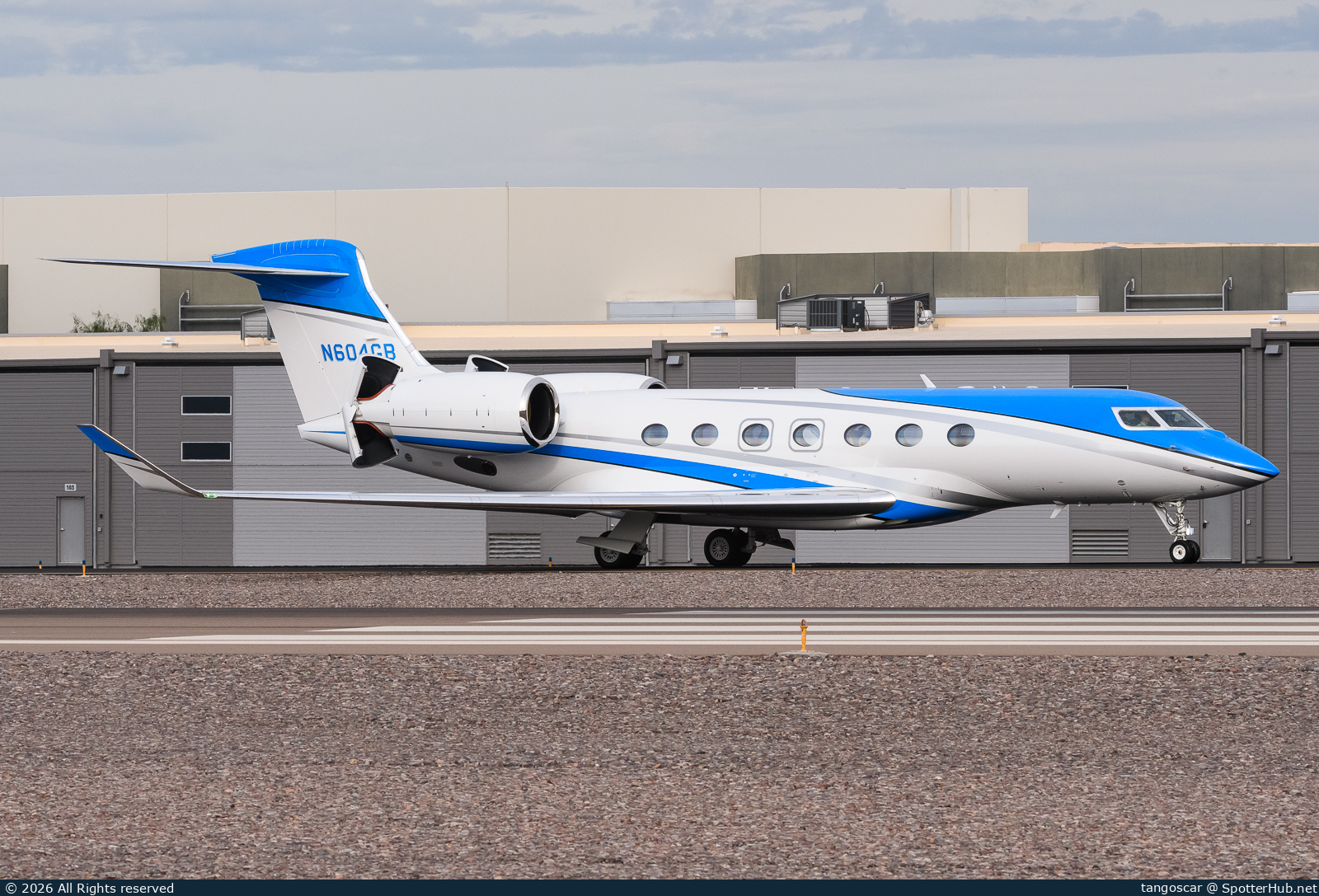 Photo of N604GB - Gulfstream G600 operated by American Express