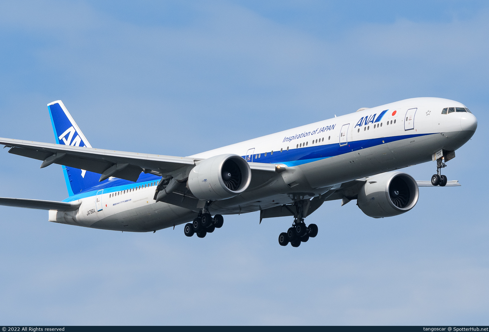 Photo of JA796A - Boeing 777-300(ER) operated by ANA All Nippon Airways