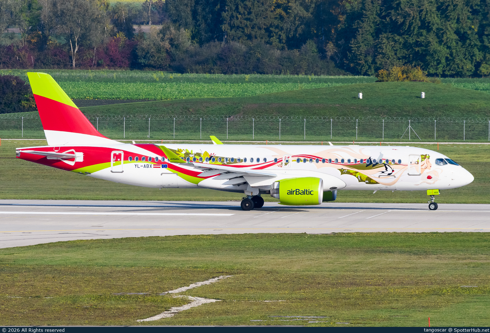 Photo of YL-ABX - Airbus A220-300 operated by airBaltic