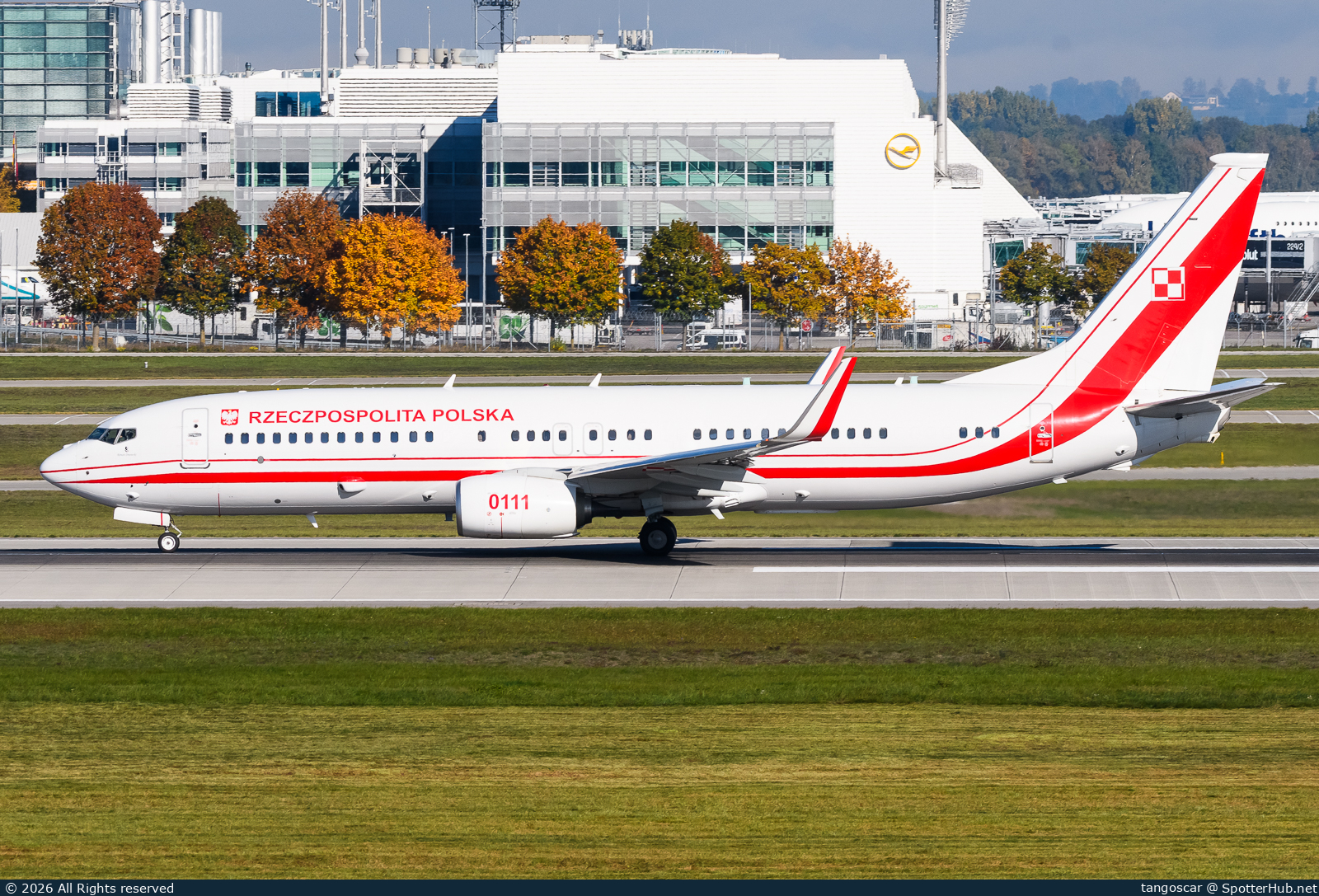 Photo of 0111 - Boeing 737-8TV(BBJ2) operated by Government of Poland