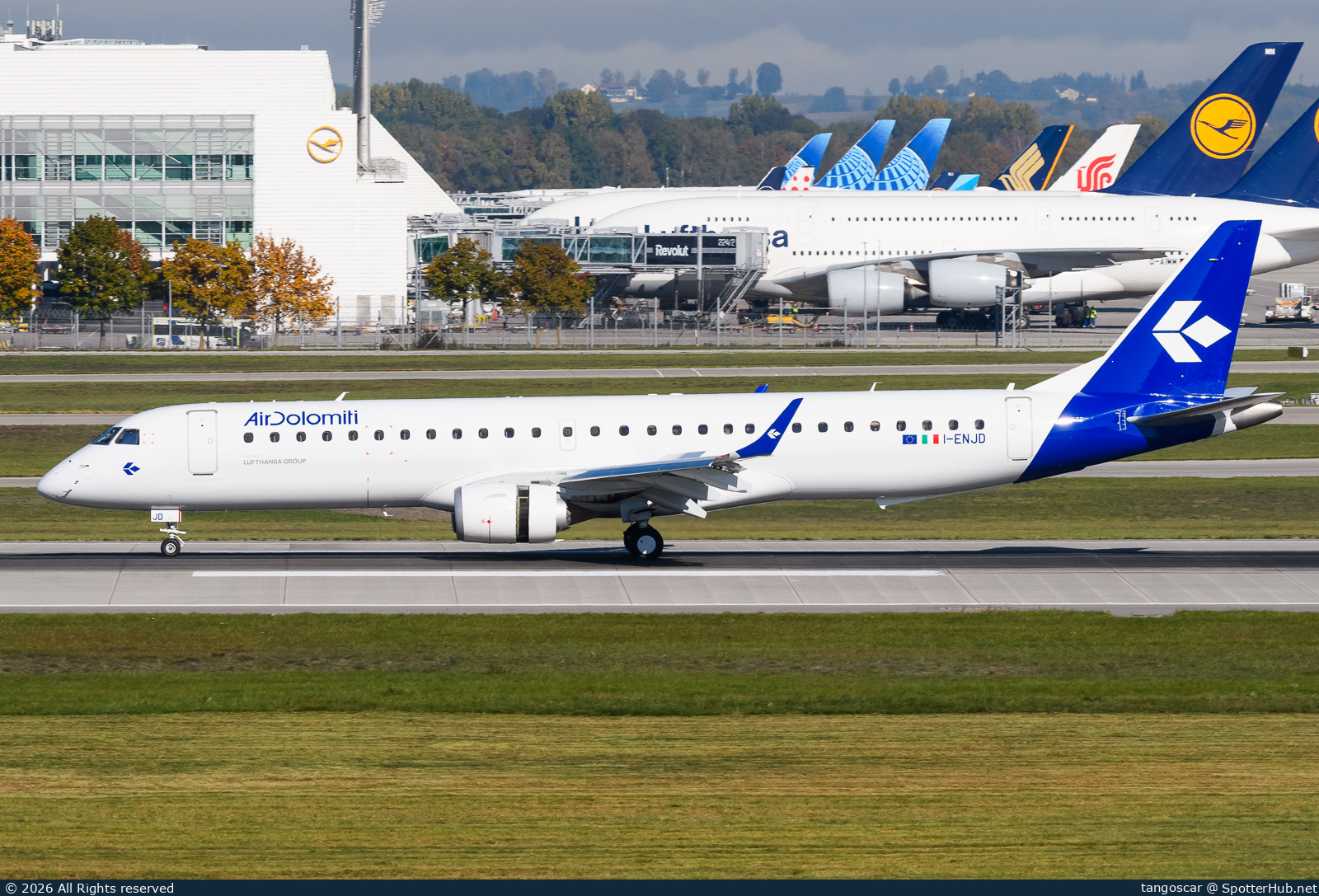 Photo of I-ENJD - Embraer ERJ-195LR operated by Air Dolomiti
