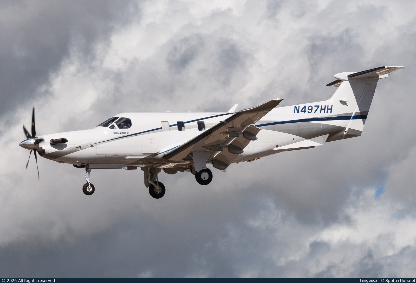 Photo of N497HH - Pilatus PC-12 NGX operated by Private