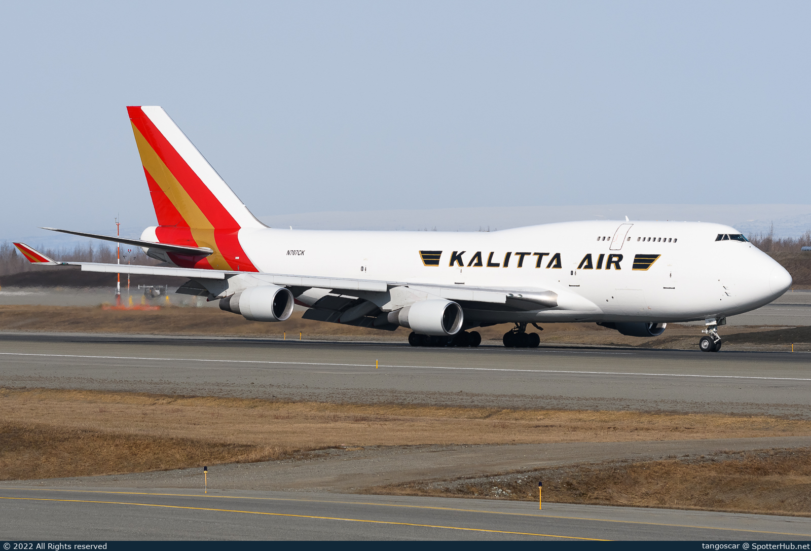 Photo of N707CK - Boeing 747-4B5(BCF) operated by Kalitta Air