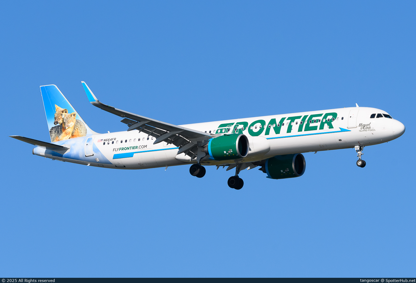Photo of N664FR - Airbus A321-271NX operated by Frontier Airlines