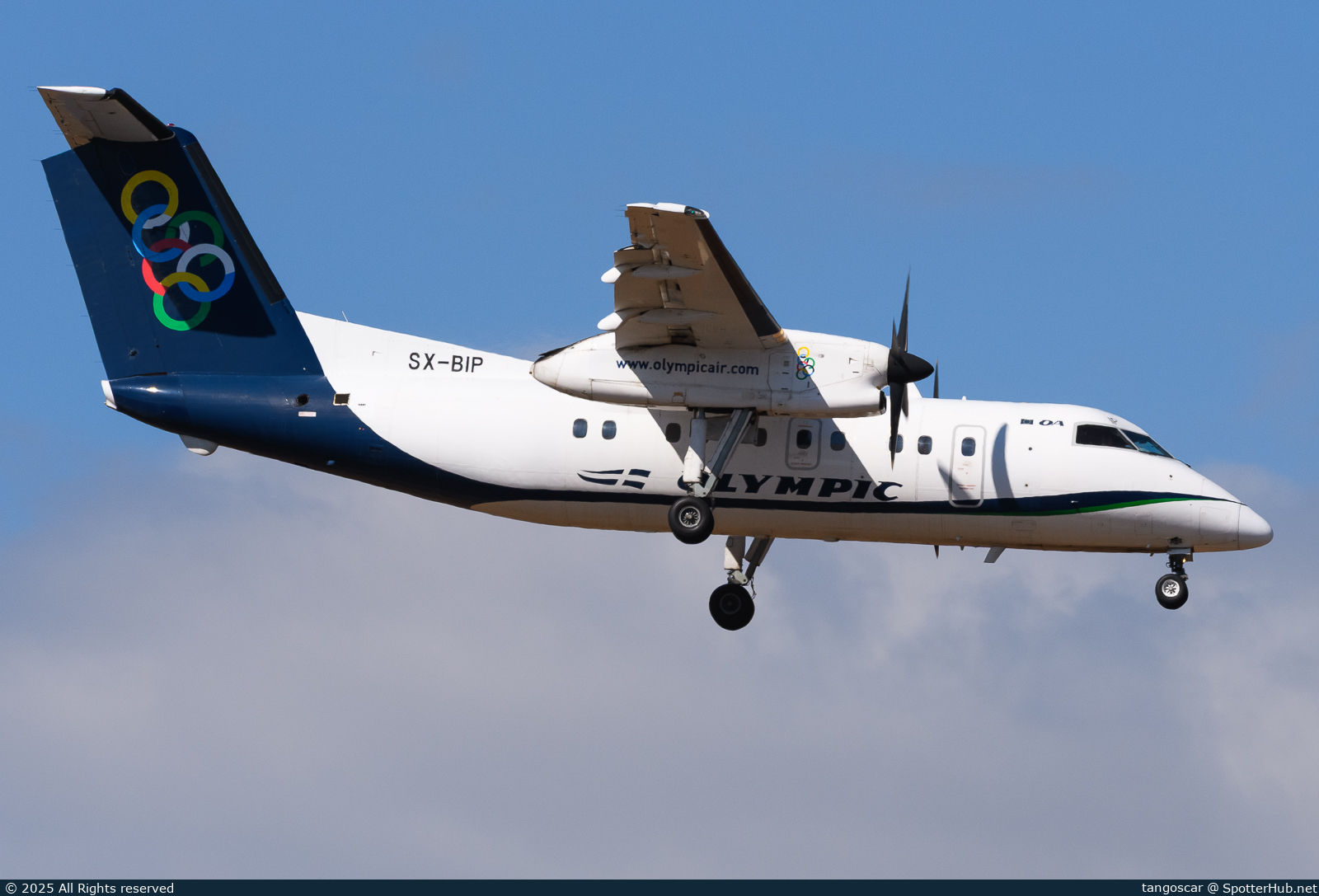 Photo of SX-BIP - Bombardier DHC-8-102 Dash 8 100 operated by Olympic Air