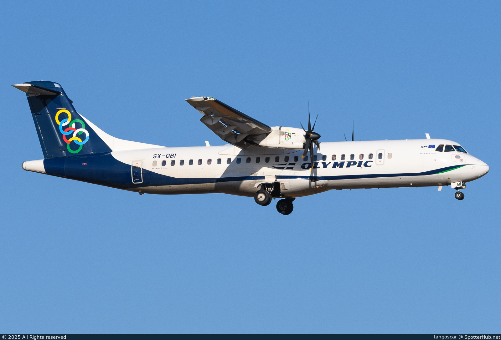 Photo of SX-OBI - ATR 72-600 operated by Olympic Air
