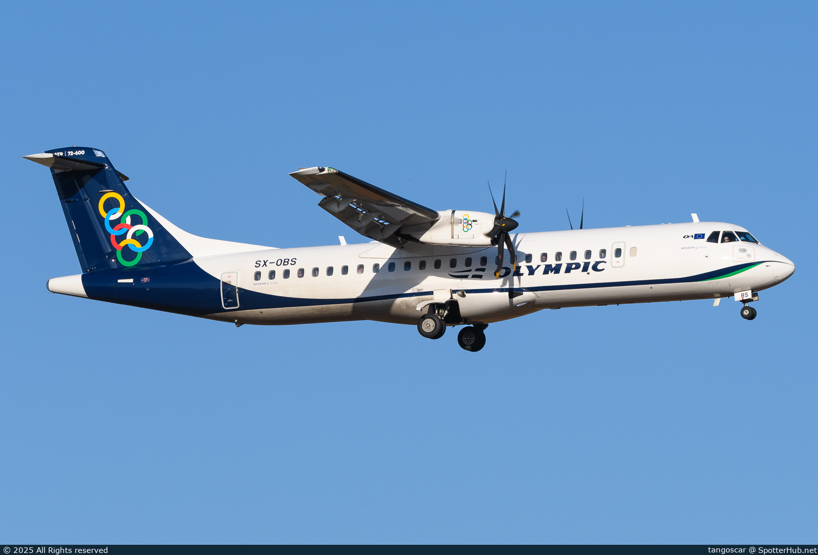 Photo of SX-OBS - ATR 72-600 operated by Olympic Air