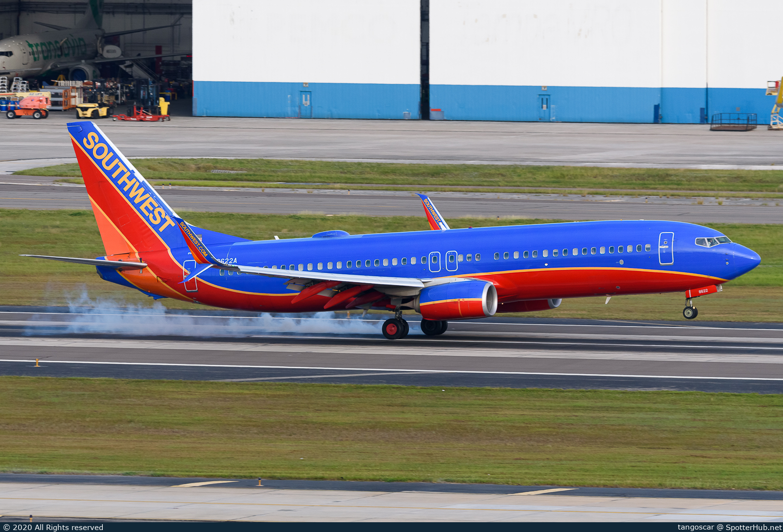 Photo of N8622A - Boeing 737-8H4 operated by Southwest Airlines