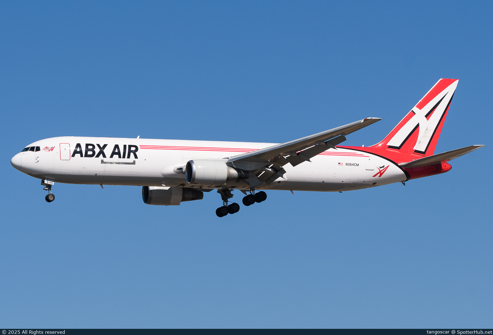 Photo of N364CM - Boeing 767-338(ER)(BDSF) operated by ABX Air