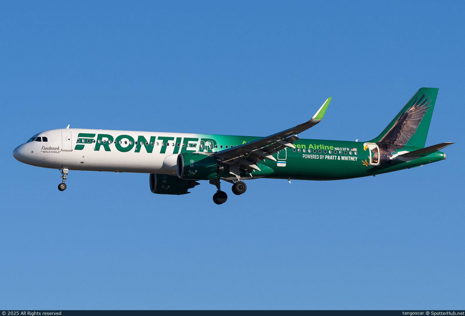 Photo of N603FR - Airbus A321-271NX operated by Frontier Airlines