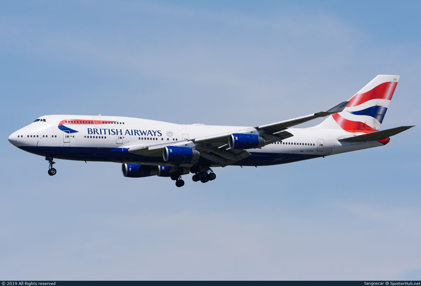 Photo of G-CIVV - Boeing 747-436 operated by British Airways