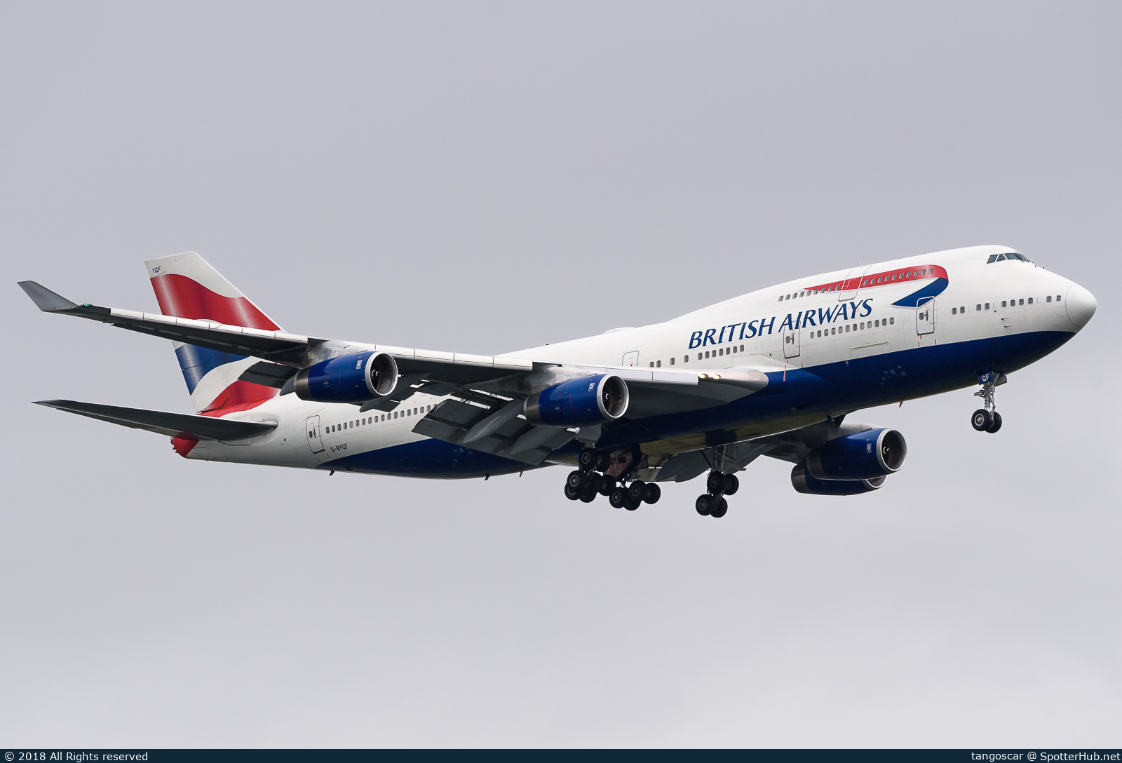 Photo of G-BYGF - Boeing 747-436 operated by British Airways