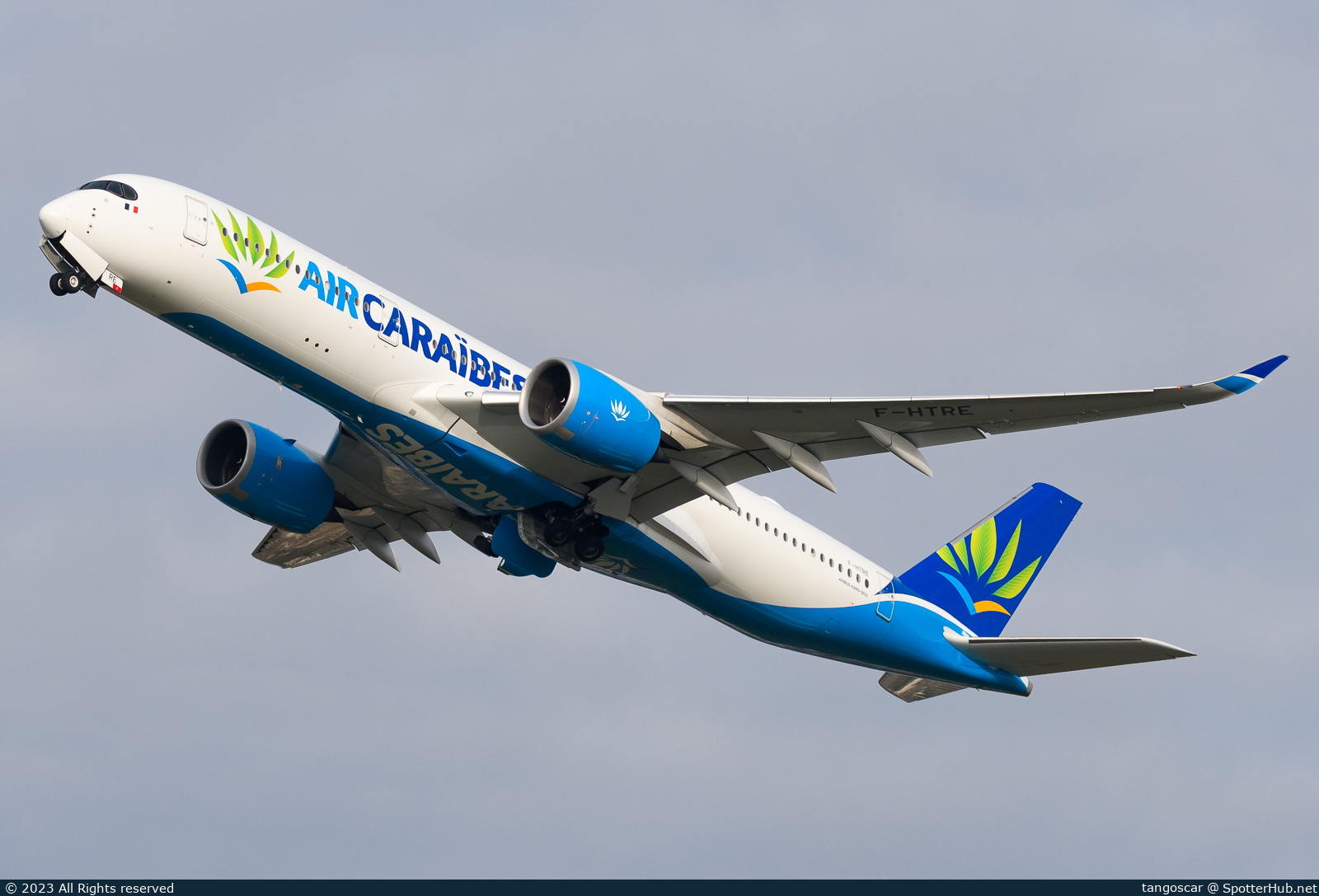 Photo of F-HTRE - Airbus A350-941 operated by Air Caraïbes
