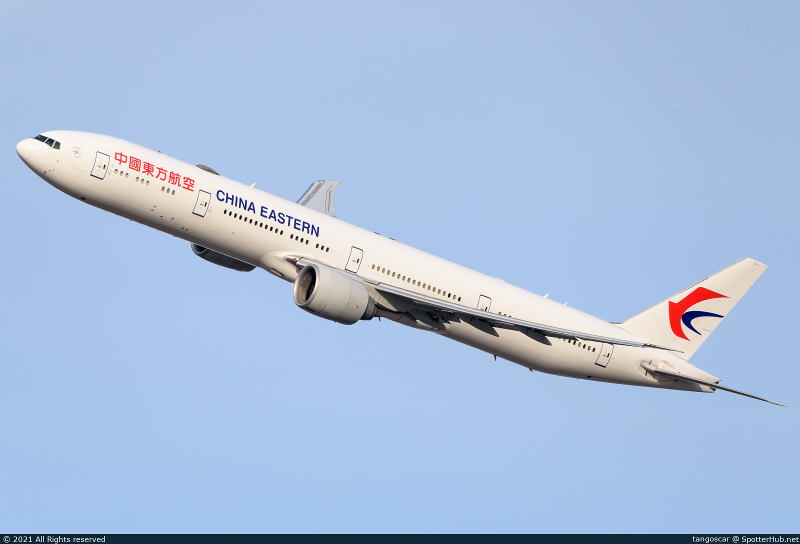 Photo of B-2021 - Boeing 777-39P(ER) operated by China Eastern Airlines