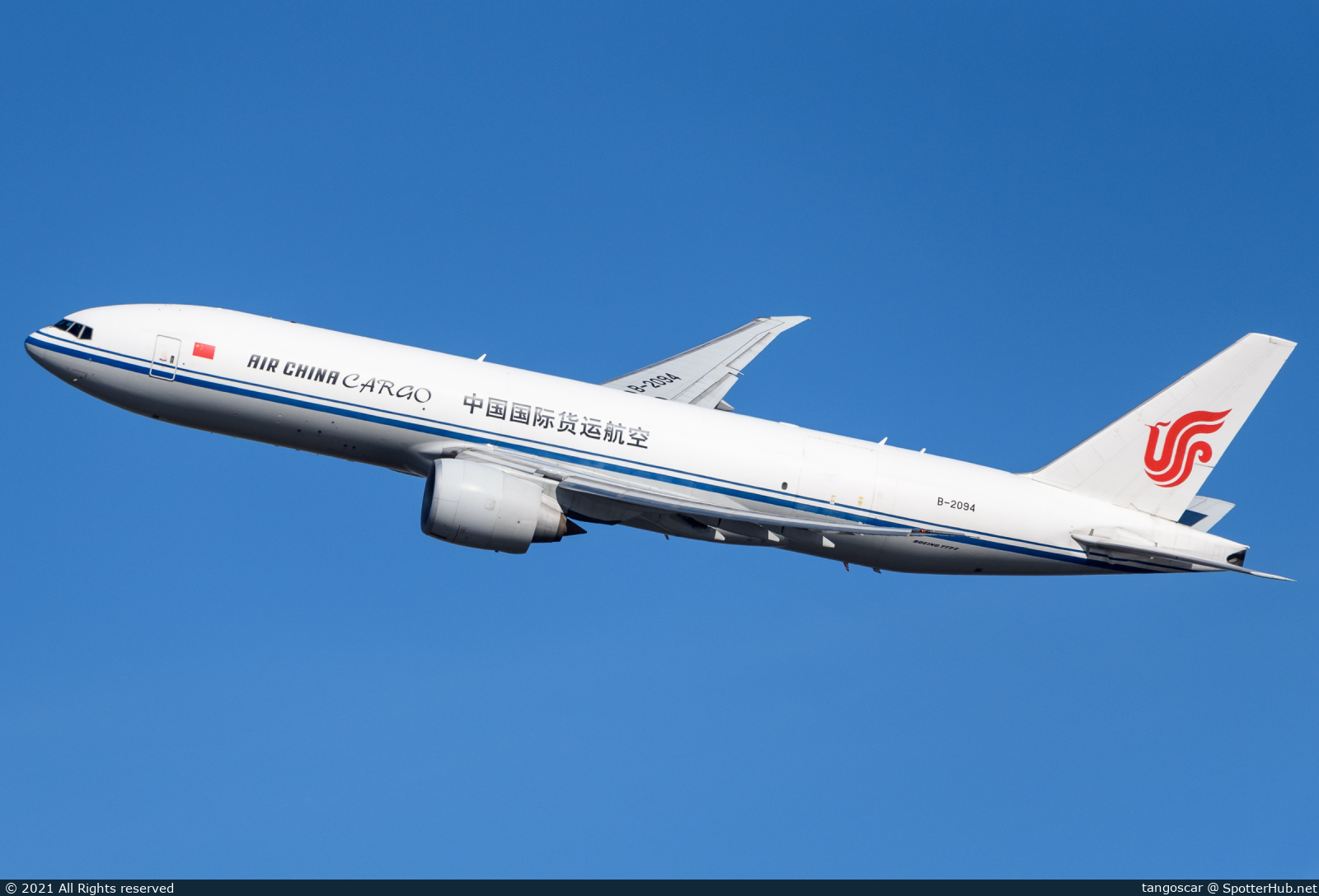 Photo of B-2094 - Boeing 777-FFT operated by Air China Cargo