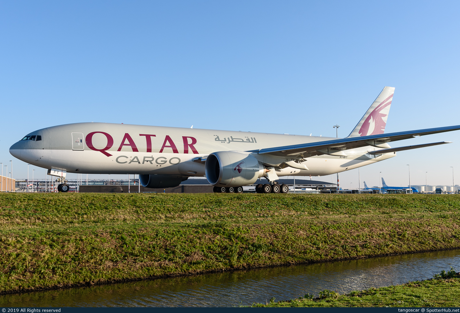 Photo of A7-BFT - Boeing 777-F operated by Qatar Airways Cargo