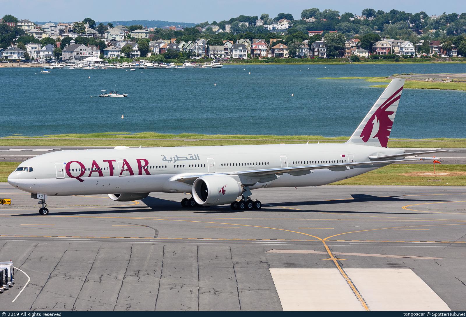 Photo of A7-BEU - Boeing 777-3DZ(ER) operated by Qatar Airways
