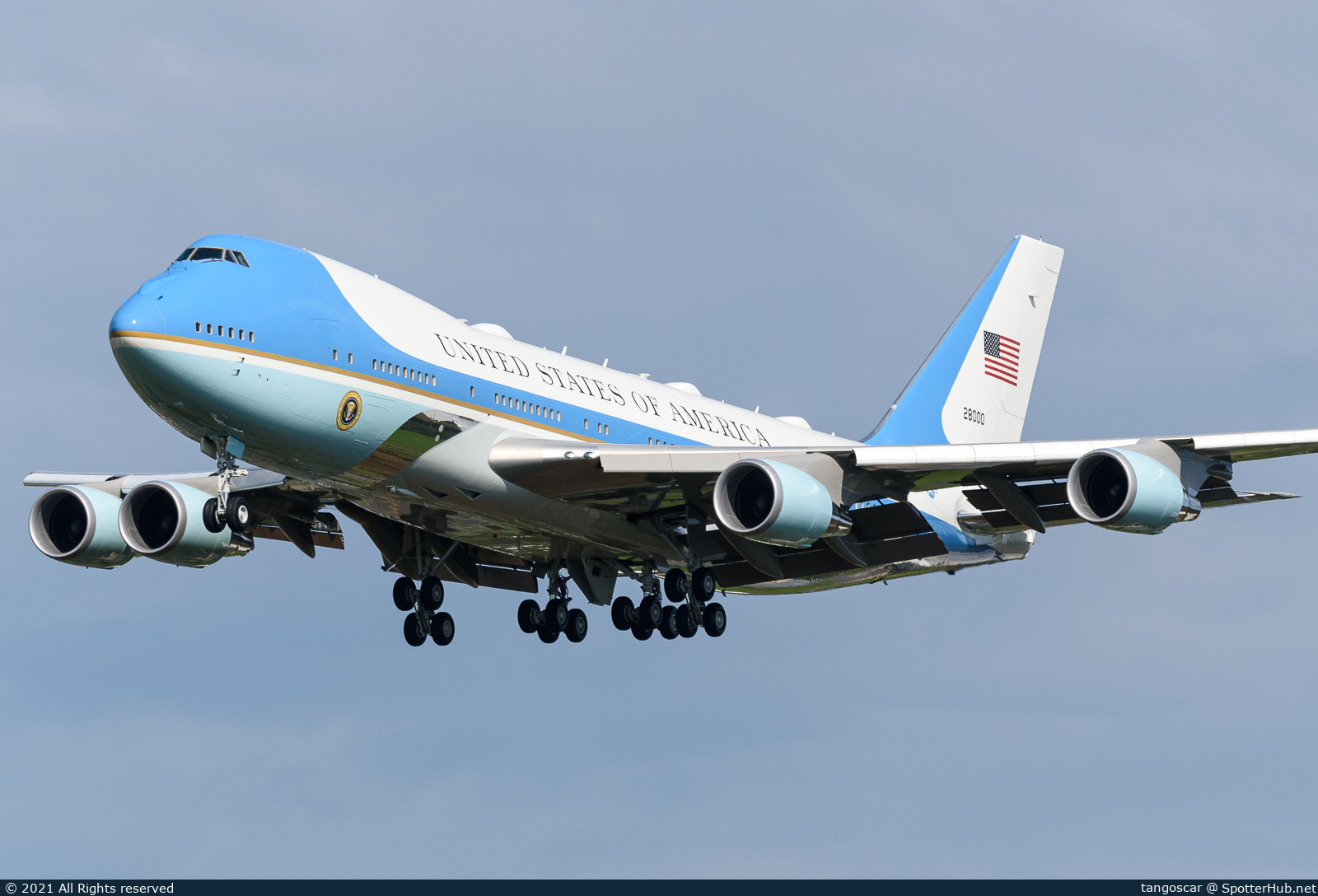 Photo of 82-8000 - Boeing VC-25A operated by US Air Force