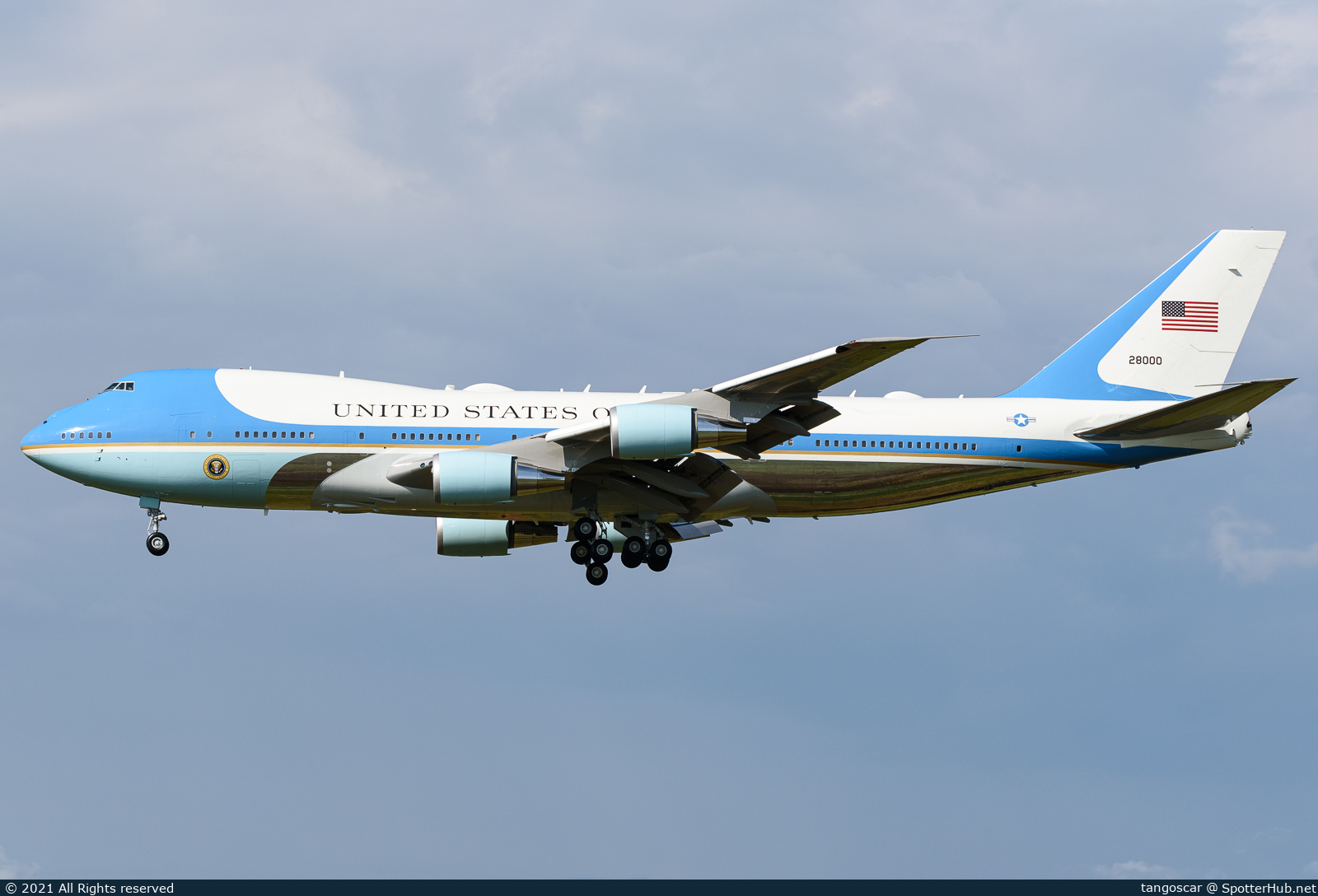 Photo of 82-8000 - Boeing VC-25A operated by US Air Force