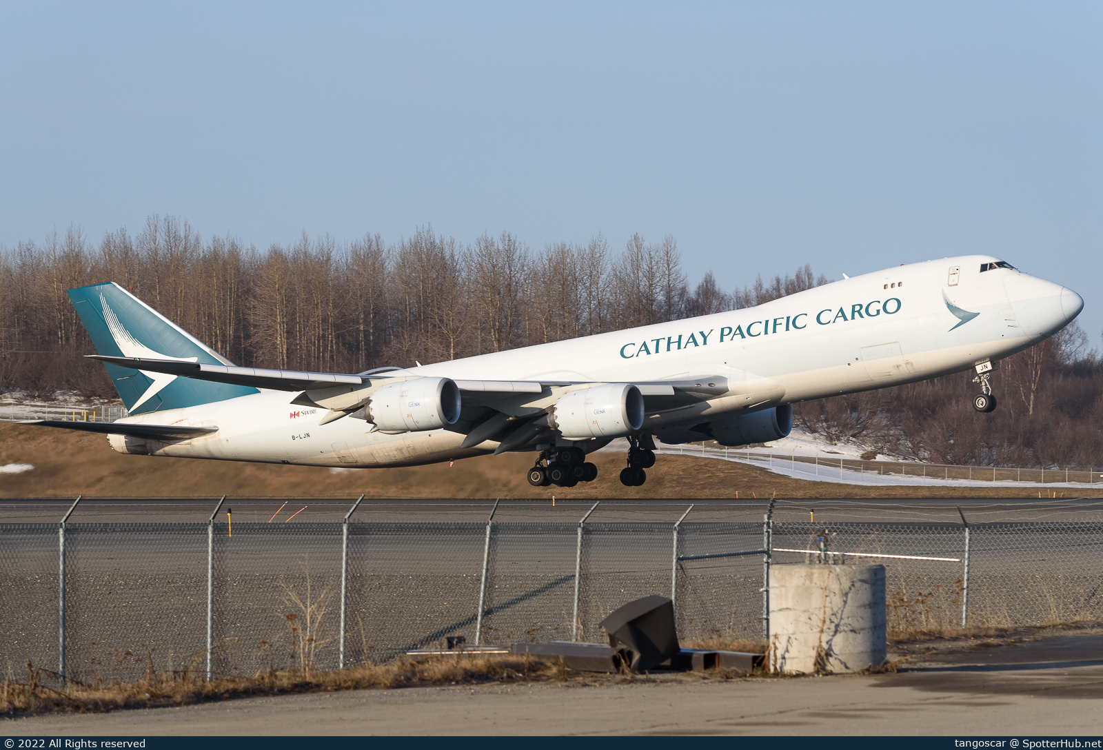 Photo of B-LJN - Boeing 747-867F operated by Cathay Pacific Cargo