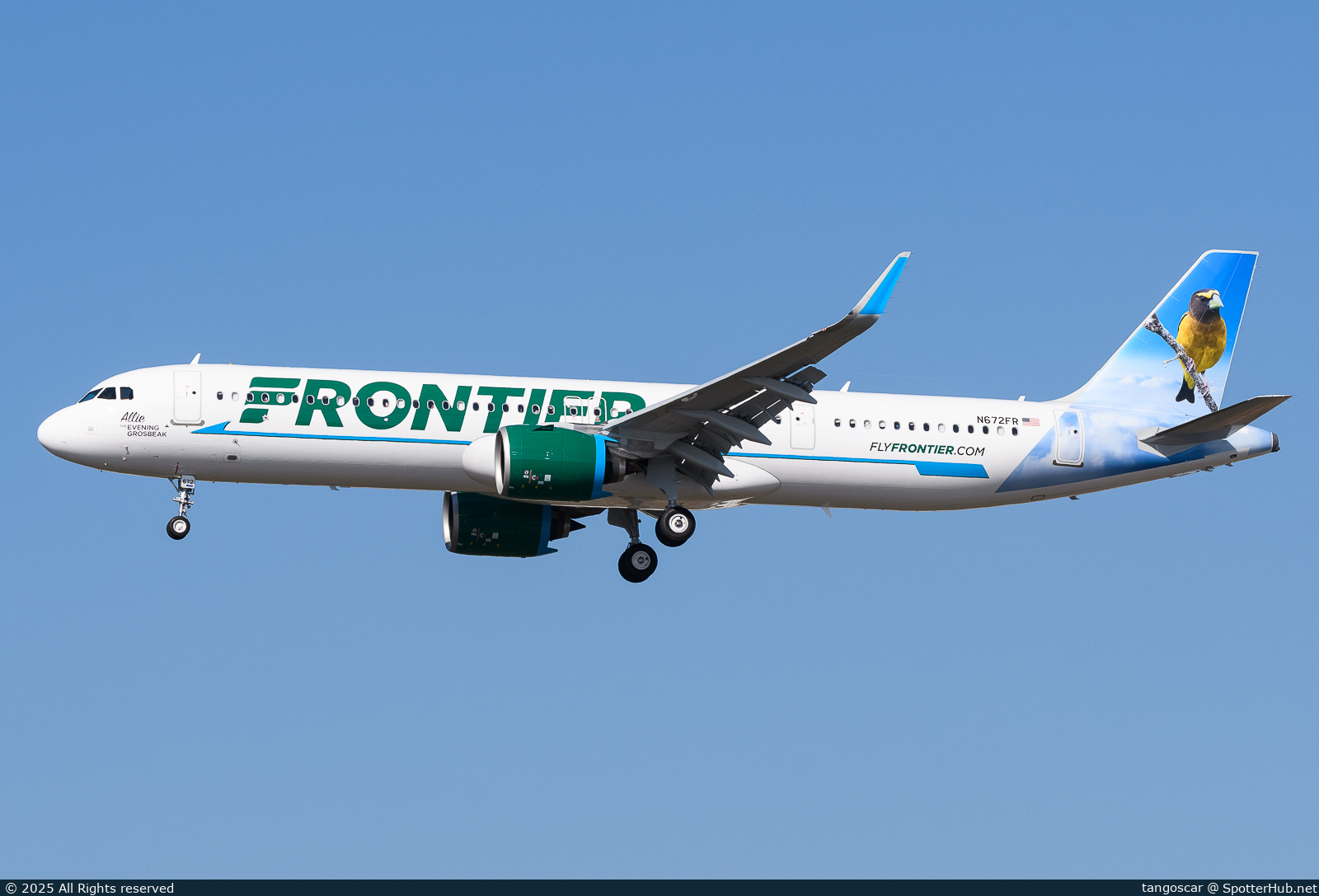 Photo of N672FR - Airbus A321-271NX operated by Frontier Airlines