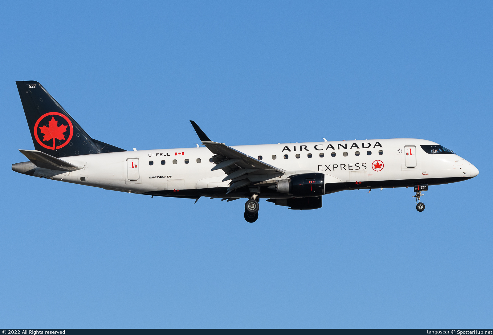 Photo of C-FEJL - Embraer ERJ-175SU operated by Air Canada Express (opb Jazz Air)