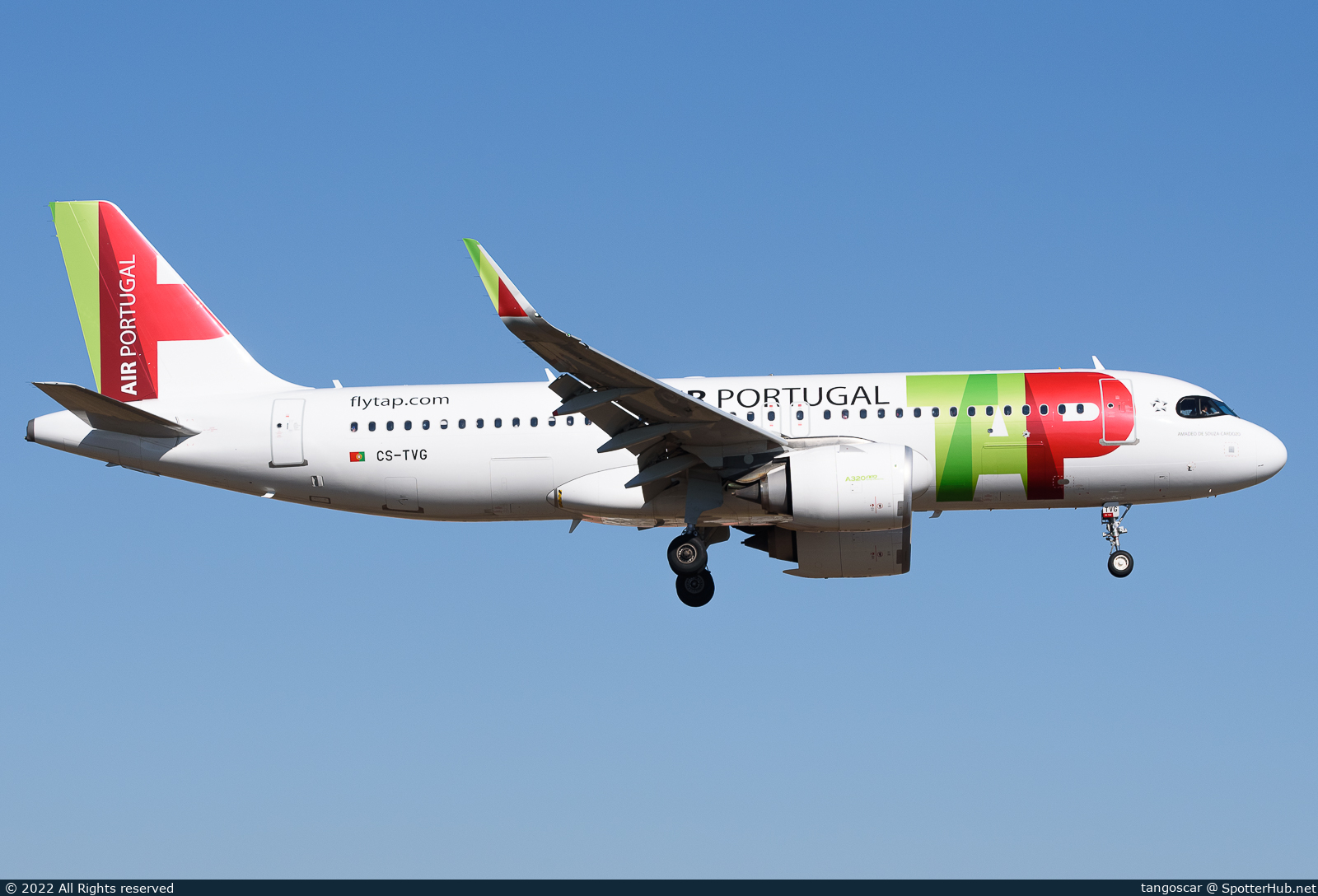 Photo of CS-TVG - Airbus A320-251N operated by TAP Air Portugal
