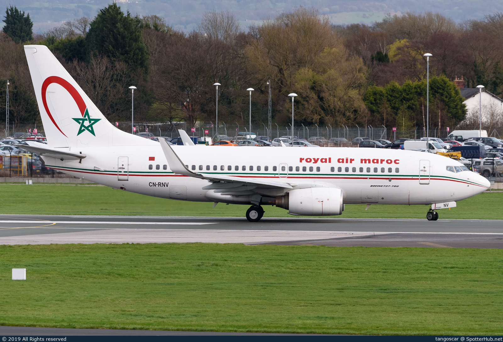 Photo of CN-RNV - Boeing 737-7B6 operated by Royal Air Maroc