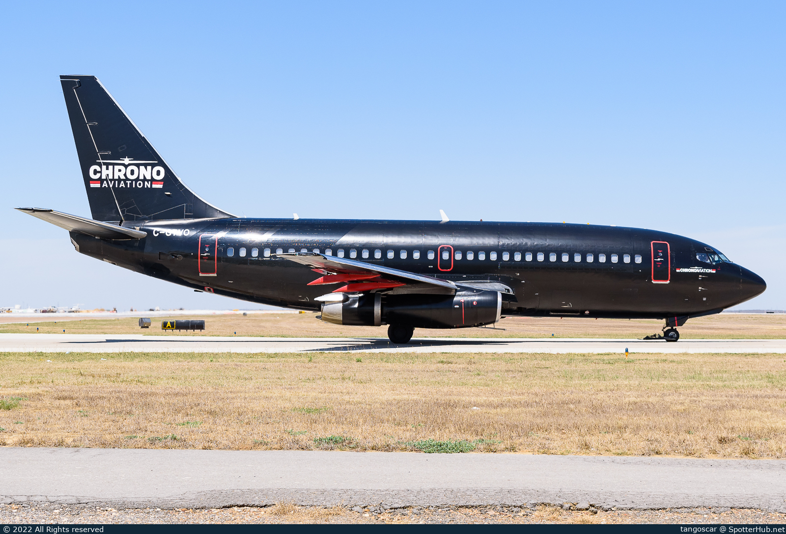 Photo of C-GTVO - Boeing 737-219C(Adv) operated by Chrono Aviation