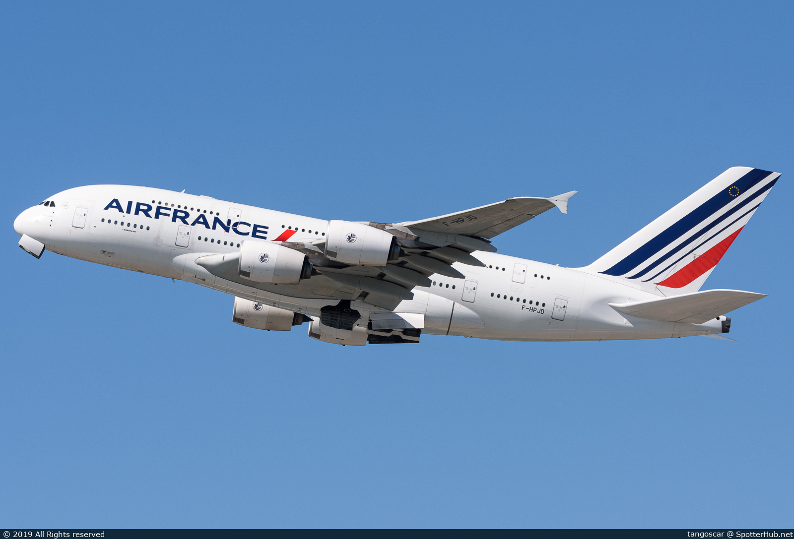 Photo of F-HPJD - Airbus A380-861 operated by Air France