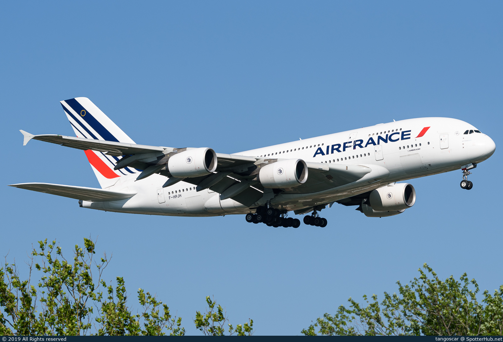 Photo of F-HPJH - Airbus A380-861 operated by Air France