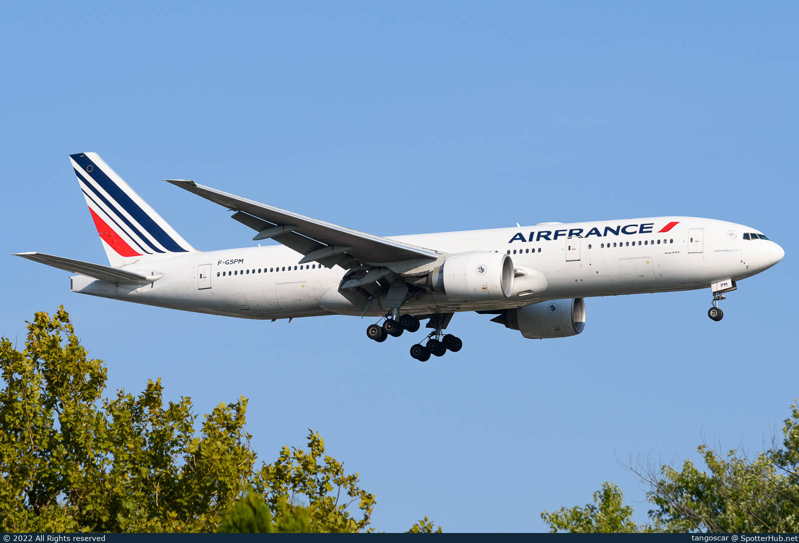 Photo of F-GSPM - Boeing 777-228(ER) operated by Air France