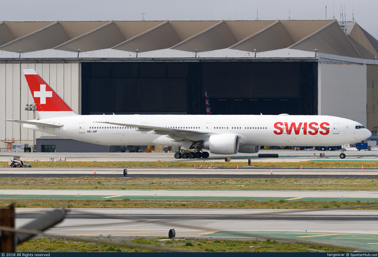 Photo of HB-JNF - Boeing 777-3DE(ER) operated by Swiss International Air Lines