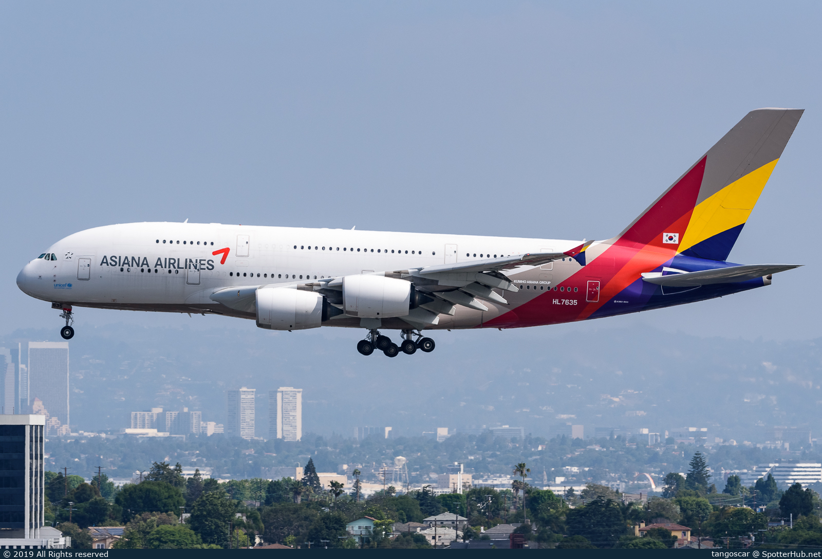 Photo of HL7635 - Airbus A380-841 operated by Asiana Airlines