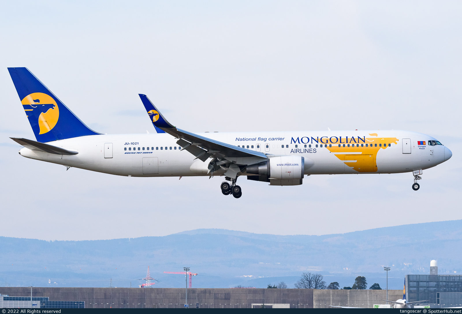 Photo of JU-1021 - Boeing 767-34G(ER) operated by MIAT Mongolian Airlines