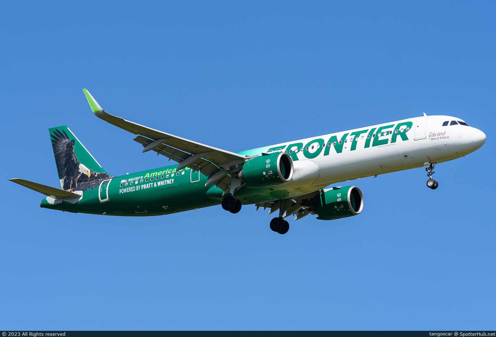 Photo of N605FR - Airbus A321-271NX operated by Frontier Airlines