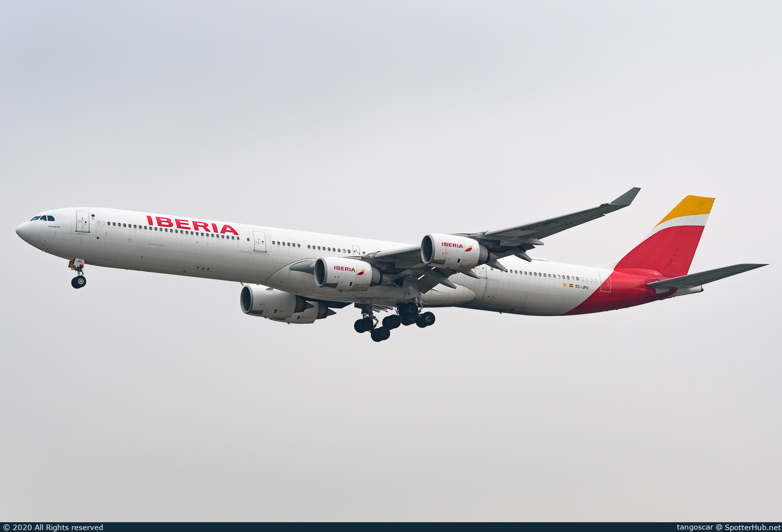 Photo of EC-JPU - Airbus A340-642 operated by Iberia