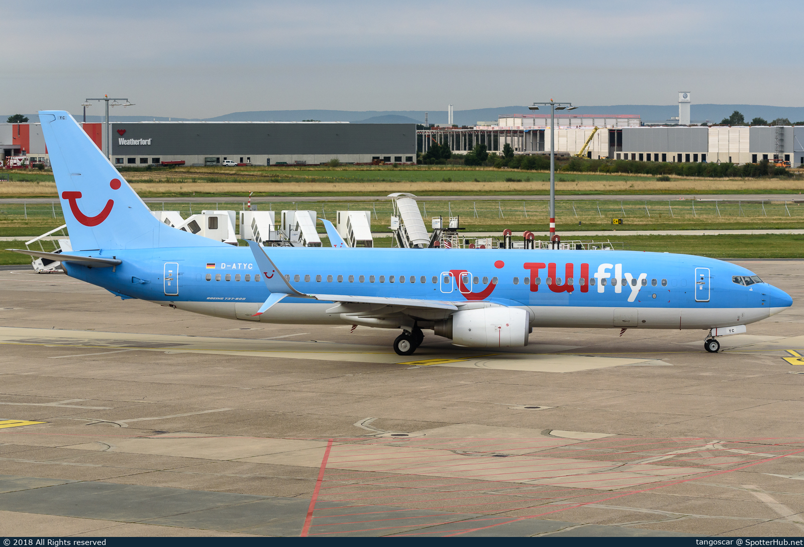 Photo of D-ATYC - Boeing 737-8K5 operated by TUIfly