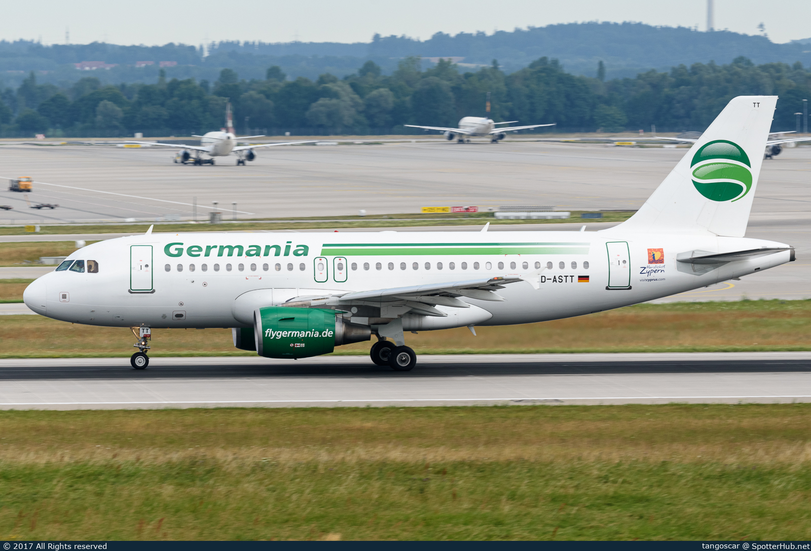 Photo of D-ASTT - Airbus A319-112 operated by Germania