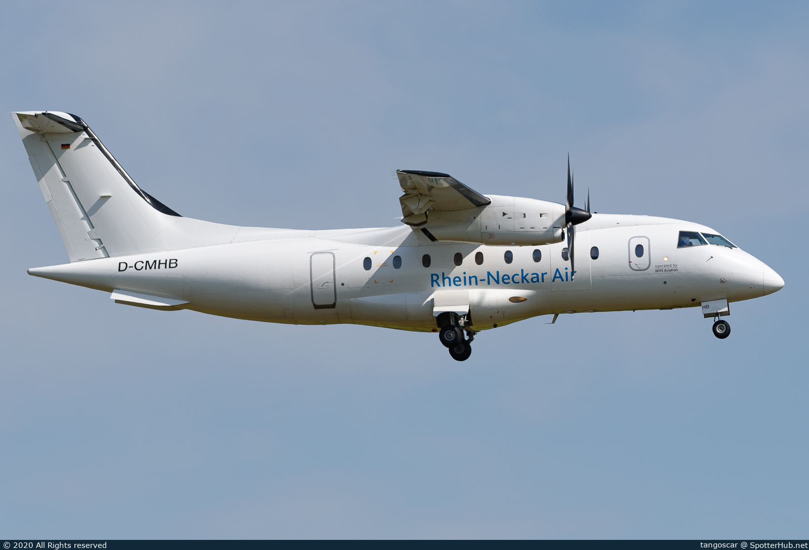 Photo of D-CMHB - Dornier 328-110 operated by Rhein-Neckar Air (opb MHS Aviation)