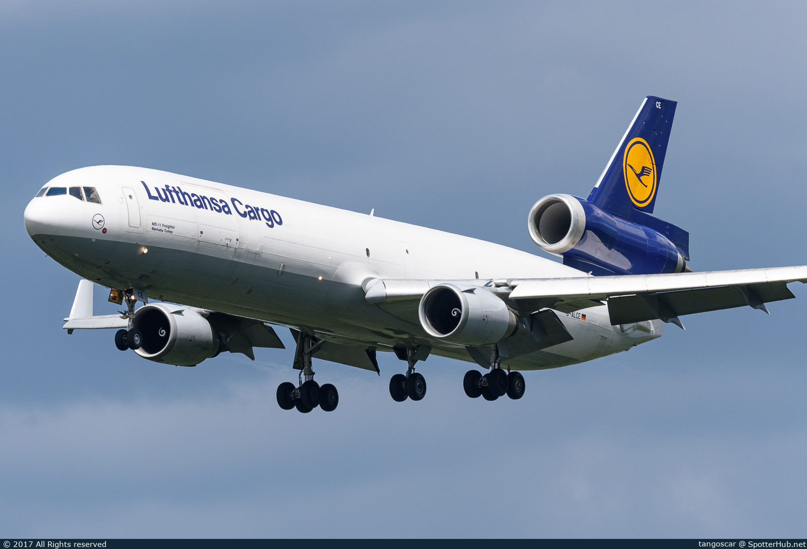 Photo of D-ALCE - McDonnell Douglas MD-11(F) operated by Lufthansa Cargo