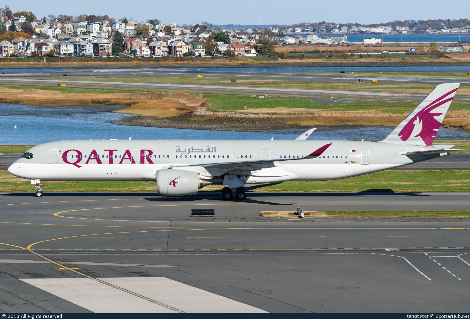 Photo of A7-ALJ - Airbus A350-941 operated by Qatar Airways