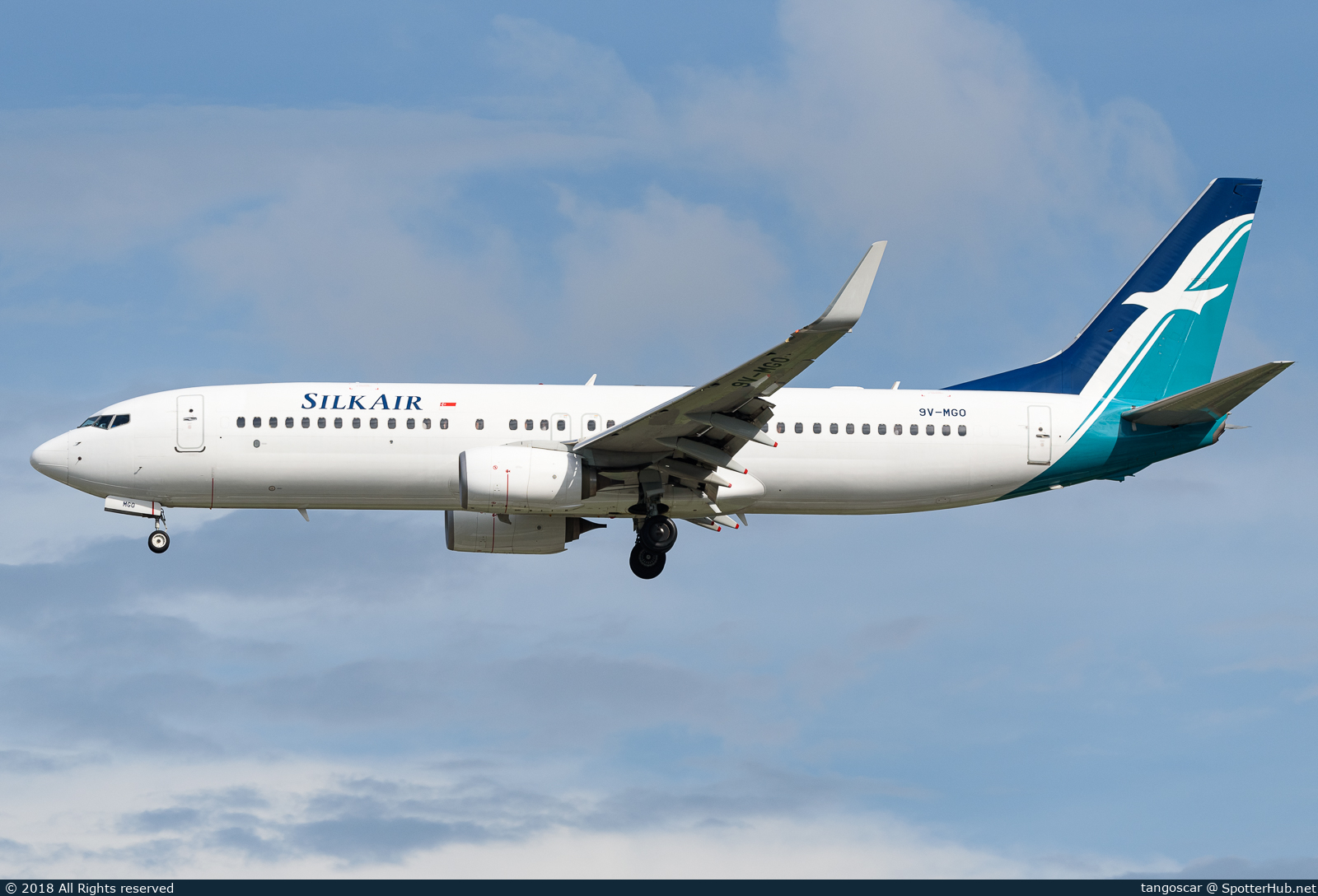 Photo of 9V-MGO - Boeing 737-8SA operated by SilkAir