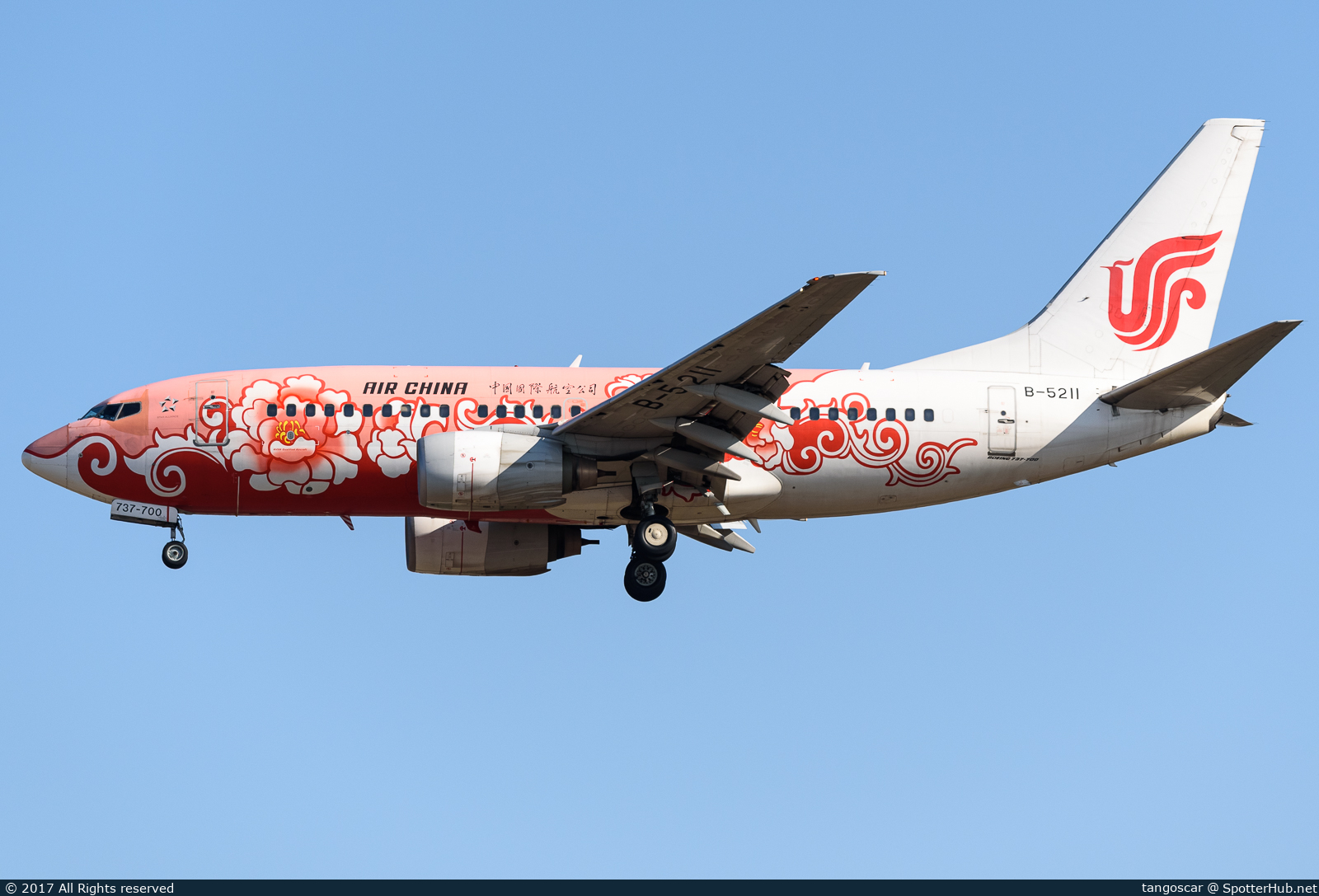 Photo of B-5211 - Boeing 737-79L operated by Air China