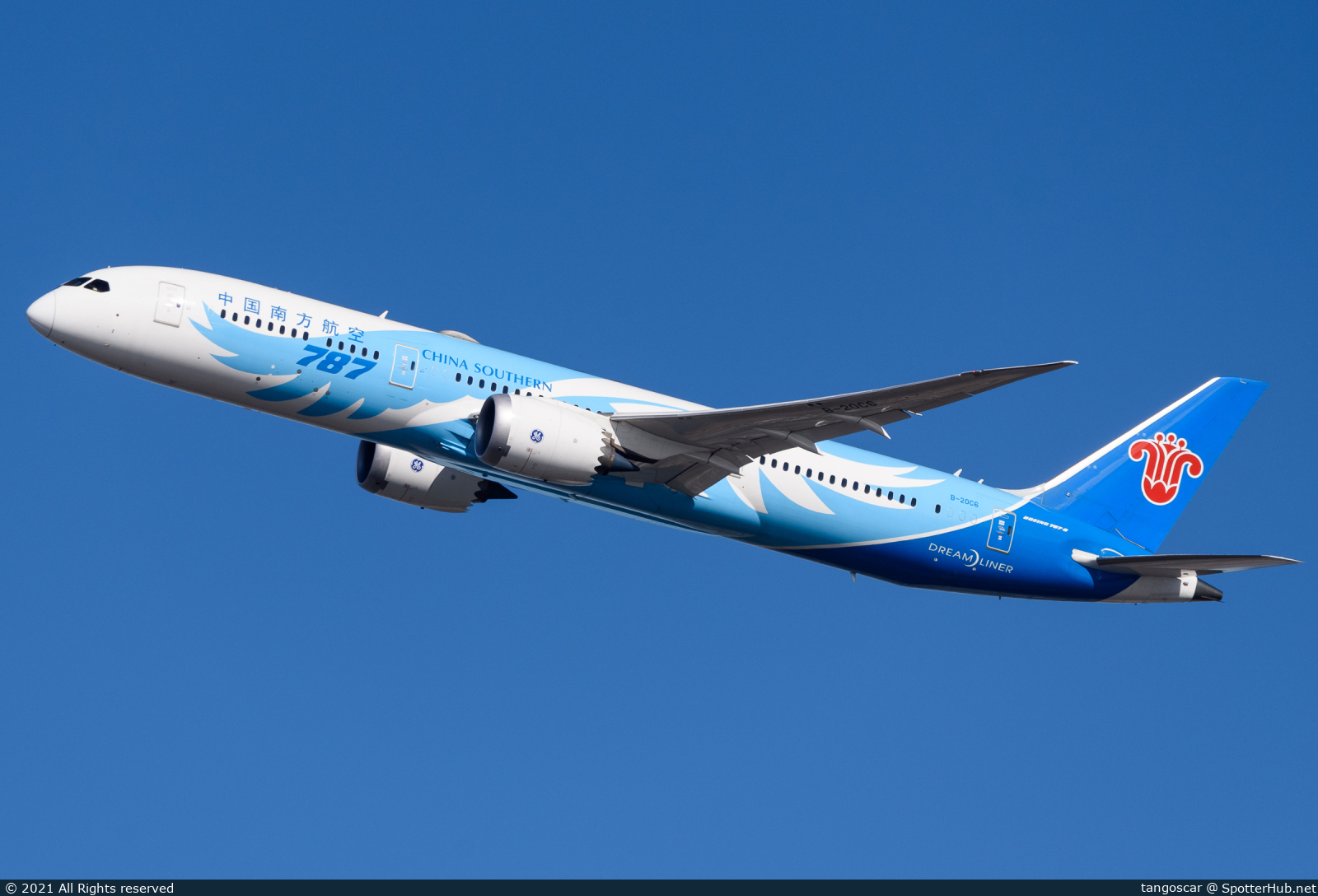 Photo of B-20C6 - Boeing 787-9 Dreamliner operated by China Southern Airlines