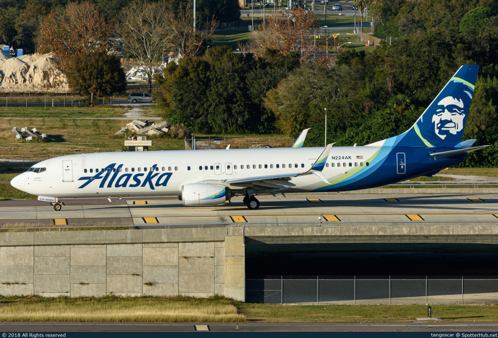 Photo of N224AK - Boeing 737-990(ER) operated by Alaska Airlines