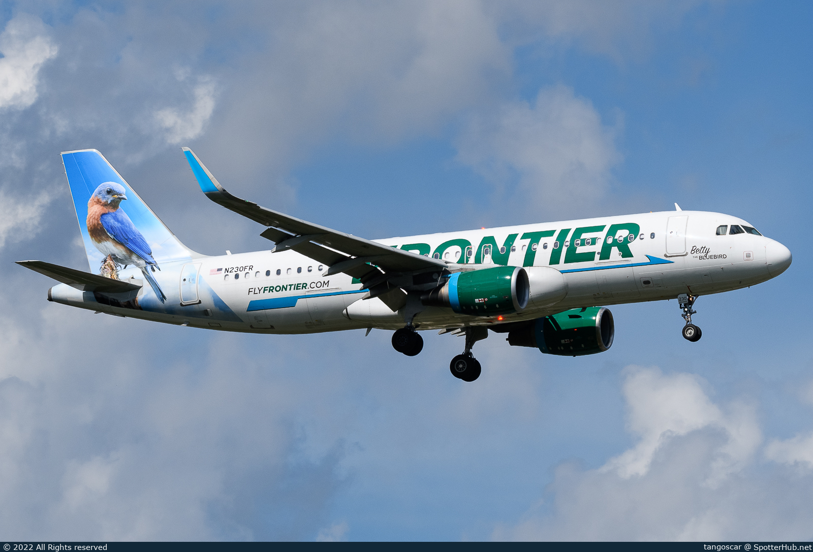 Photo of N230FR - Airbus A320-214 operated by Frontier Airlines