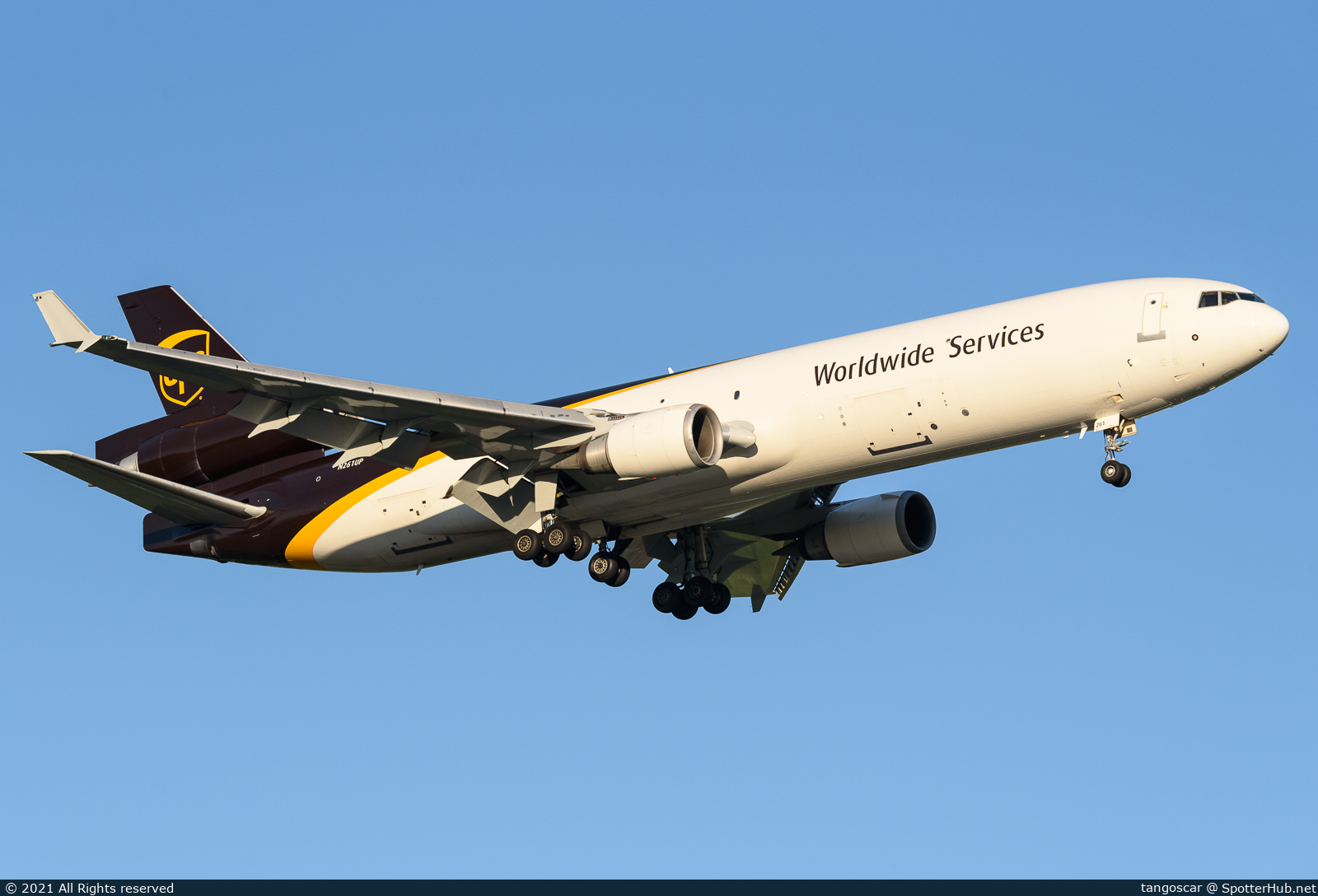 Photo of N261UP - McDonnell Douglas MD-11(F) operated by UPS United Parcel Service