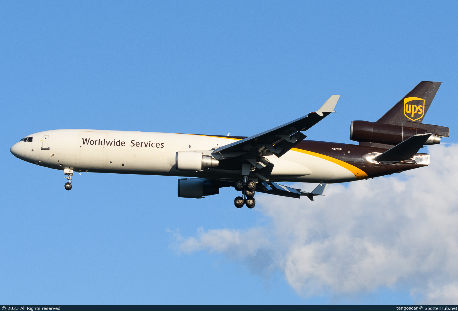 Photo of N273UP - McDonnell Douglas MD-11(F) operated by UPS United Parcel Service
